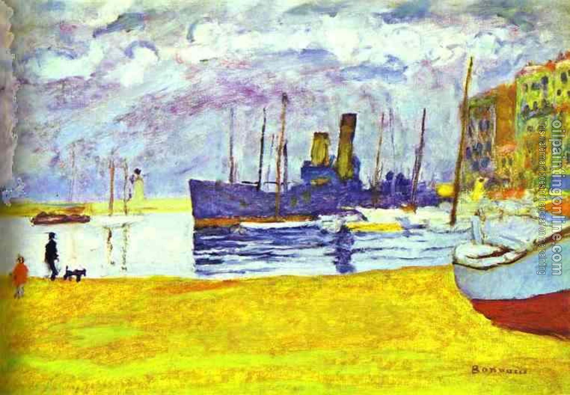 Pierre Bonnard - The Port of Cannes